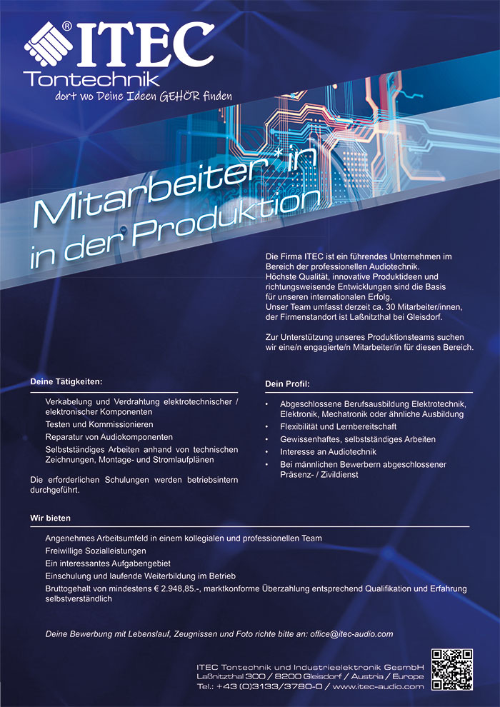 Stellenbeschreibung