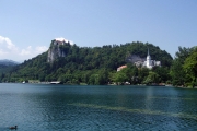 Die Pfarrkirche in Bled